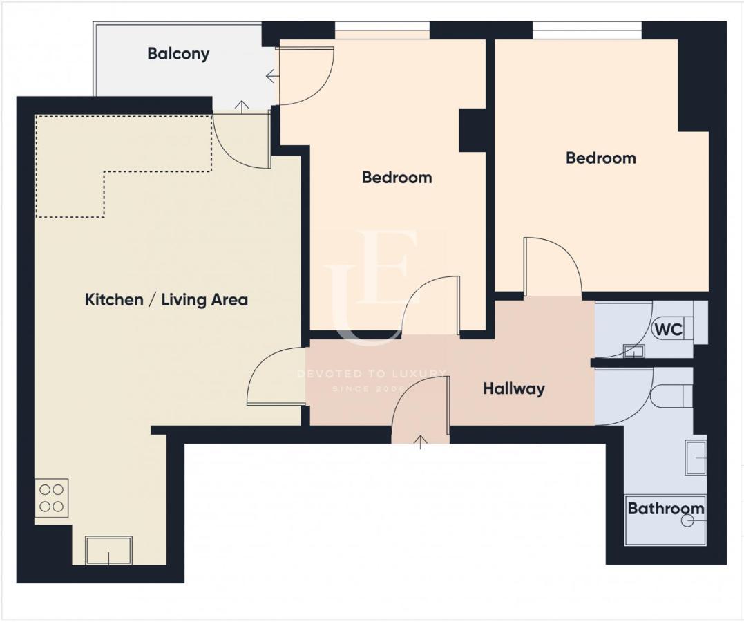 Miami A Lovely City Center 2 Bedrooms Apartment With Private Parking Sofia Buitenkant foto
